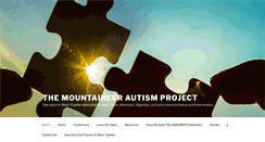 Desktop Screenshot of mountaineerautismproject.org